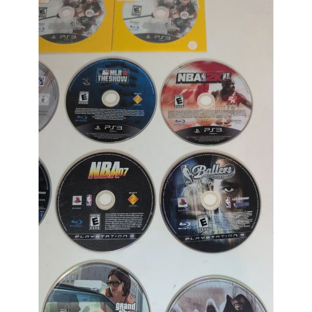 Mixed Lot Of 25 PS3 Games God Of War Heavy Rain Batman GTA & More